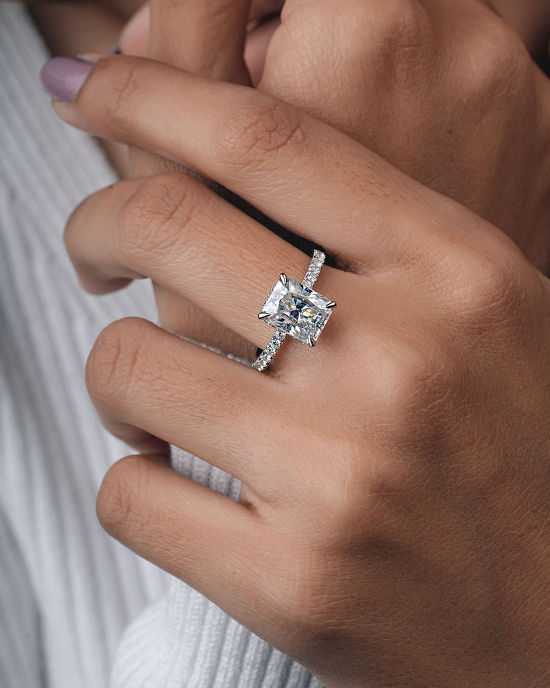 A made-to-order engagement ring